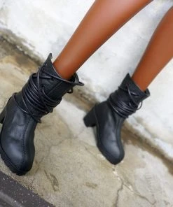 KL Tripwire Boots (Vinyl Black) Secret Stuff