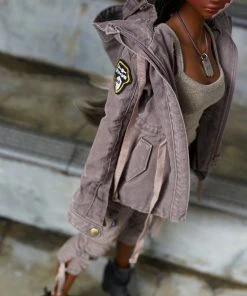 D2 Post Apocalyptic Jacket (Ash Gray)