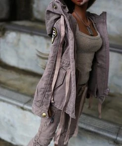 D2 Post Apocalyptic Jacket (Ash Gray)