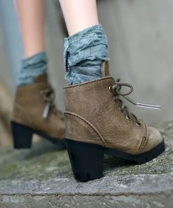 KL Secret Stuff Lace Boots (Khaki) 12 KL Secret Stuff Lace Boots (Khaki)