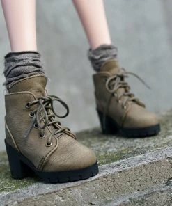 KL Secret Stuff Lace Boots (Khaki) 11 KL Secret Stuff Lace Boots (Khaki)