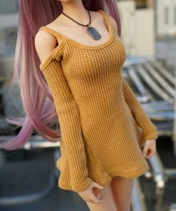 D2 Cold Shoulder Sweater (Beam Me Up Yellow) Secret Stuff 19 D2 Cold Shoulder Sweater (Beam Me Up Yellow) Secret Stuff