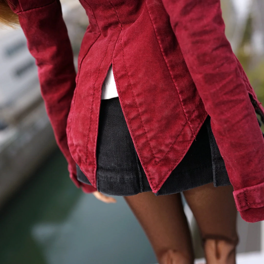 D2 Post Apocalyptic Uniform (Wine Red) 10 D2 Post Apocalyptic Uniform (Wine Red)