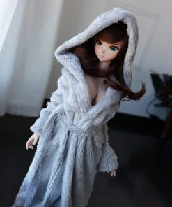 D2 Apparel Fluffy Hooded Gown 36 D2 Apparel Fluffy Hooded Gown
