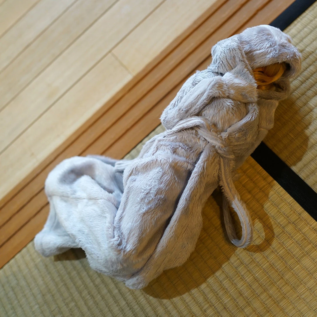 D2 Apparel Fluffy Hooded Gown 10 D2 Apparel Fluffy Hooded Gown