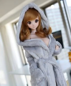 D2 Apparel Fluffy Hooded Gown 37 D2 Apparel Fluffy Hooded Gown