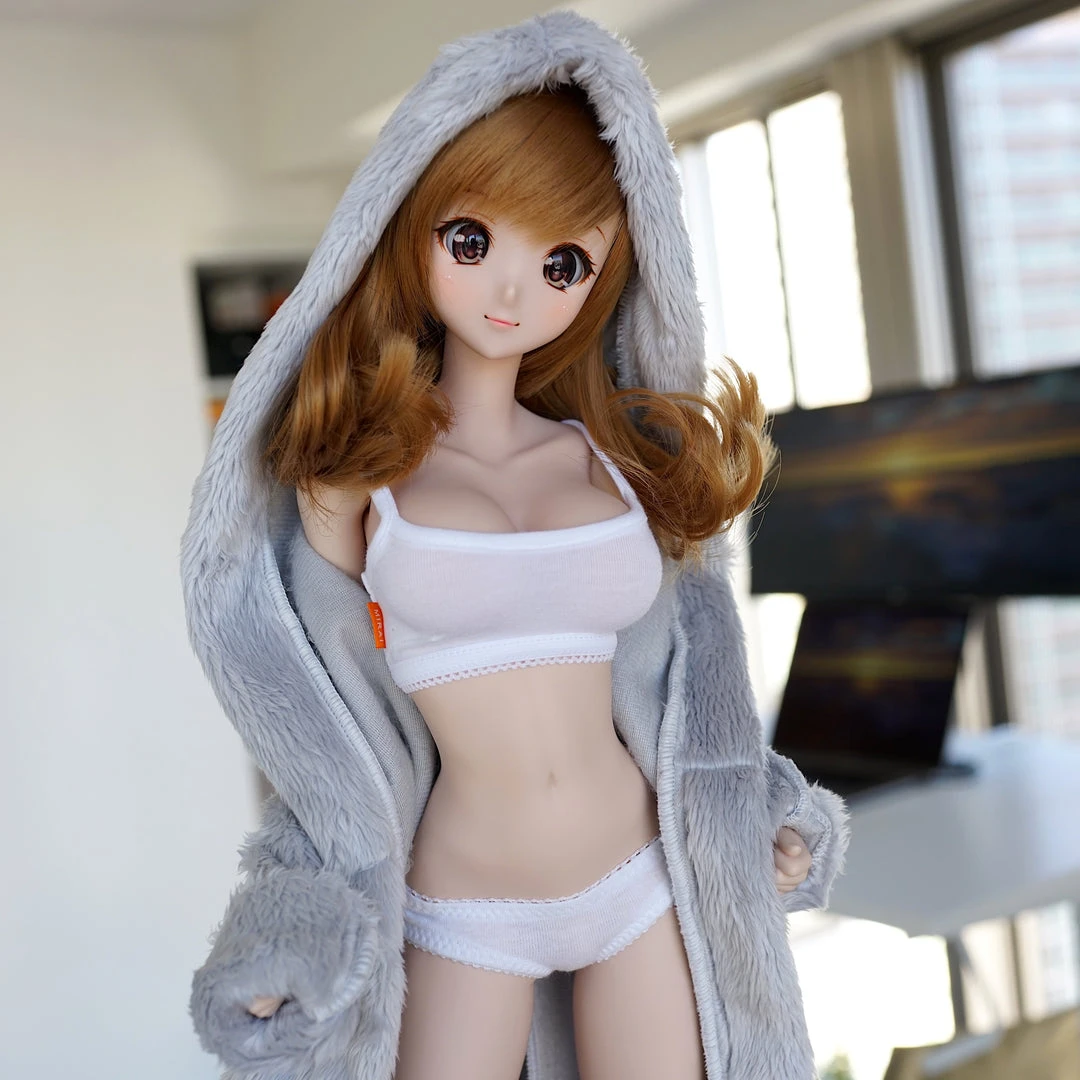 D2 Apparel Fluffy Hooded Gown 29 D2 Apparel Fluffy Hooded Gown