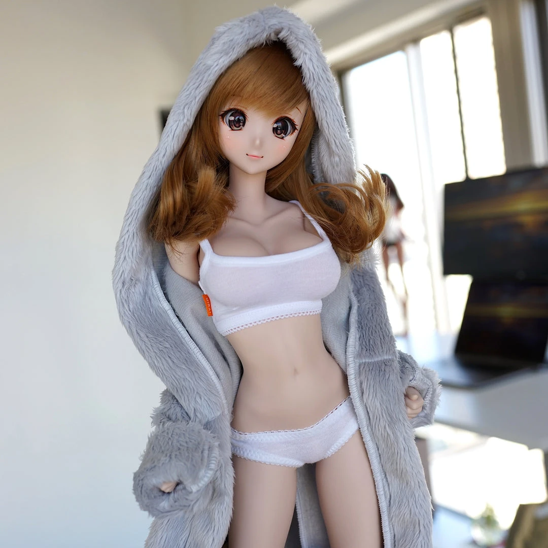 D2 Apparel Fluffy Hooded Gown 23 D2 Apparel Fluffy Hooded Gown