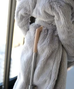 D2 Apparel Fluffy Hooded Gown 38 D2 Apparel Fluffy Hooded Gown