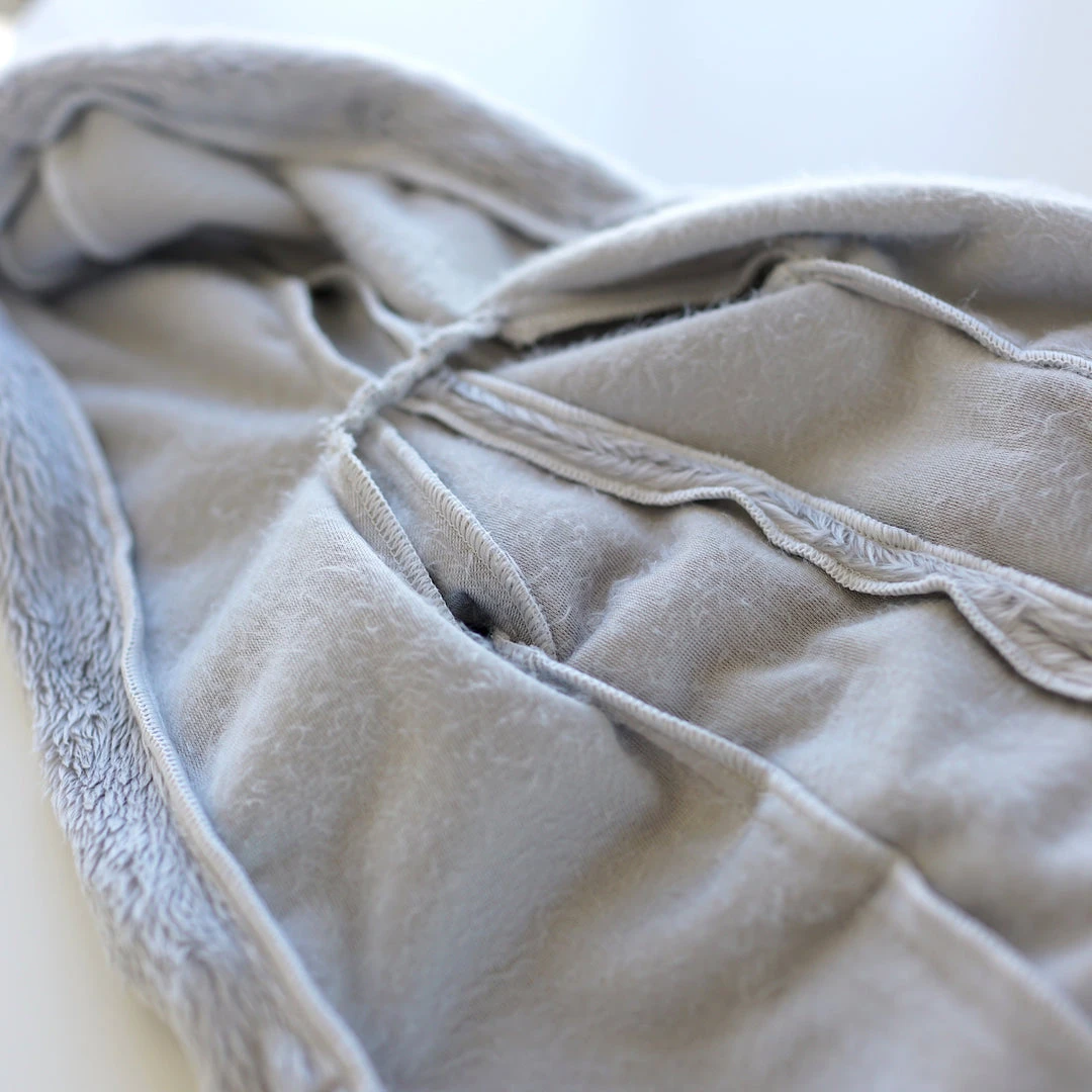 D2 Apparel Fluffy Hooded Gown 14 D2 Apparel Fluffy Hooded Gown