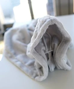 D2 Apparel Fluffy Hooded Gown 47 D2 Apparel Fluffy Hooded Gown