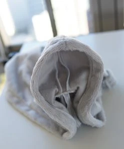 D2 Apparel Fluffy Hooded Gown 45 D2 Apparel Fluffy Hooded Gown