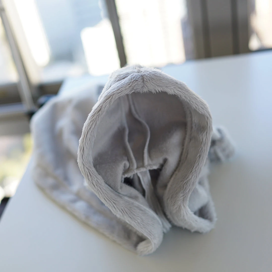 D2 Apparel Fluffy Hooded Gown 15 D2 Apparel Fluffy Hooded Gown