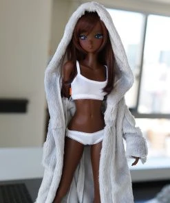 D2 Apparel Fluffy Hooded Gown 42 D2 Apparel Fluffy Hooded Gown