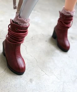 KL Takashin Tripwire Boots (Wine Red)
