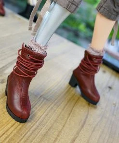 KL Takashin Tripwire Boots (Wine Red)