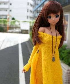 N2 Irregular Hem Sweater (Yellow) Secret Stuff