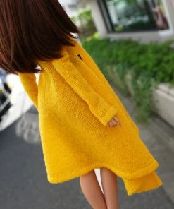 N2 Irregular Hem Sweater (Yellow) Secret Stuff