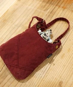 Smart Doll Store Secret Stuff Scavenger Satchel Bag (Wine Red)