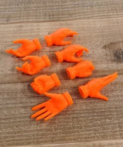 N3 Secret Stuff Combat Gloves (Stay On Target Orange)