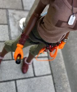 N3 Secret Stuff Combat Gloves (Stay On Target Orange)