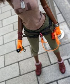 N3 Secret Stuff Combat Gloves (Stay On Target Orange)