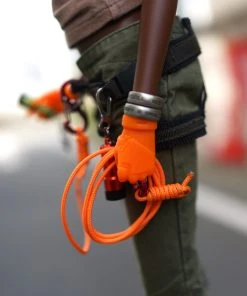 N3 Secret Stuff Combat Gloves (Stay On Target Orange)