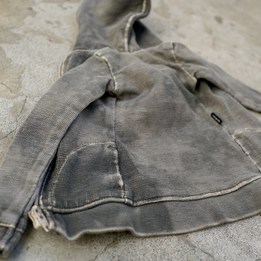 D2 Hooded Zip Cardigan (Ash Gray) 11 D2 Hooded Zip Cardigan (Ash Gray)