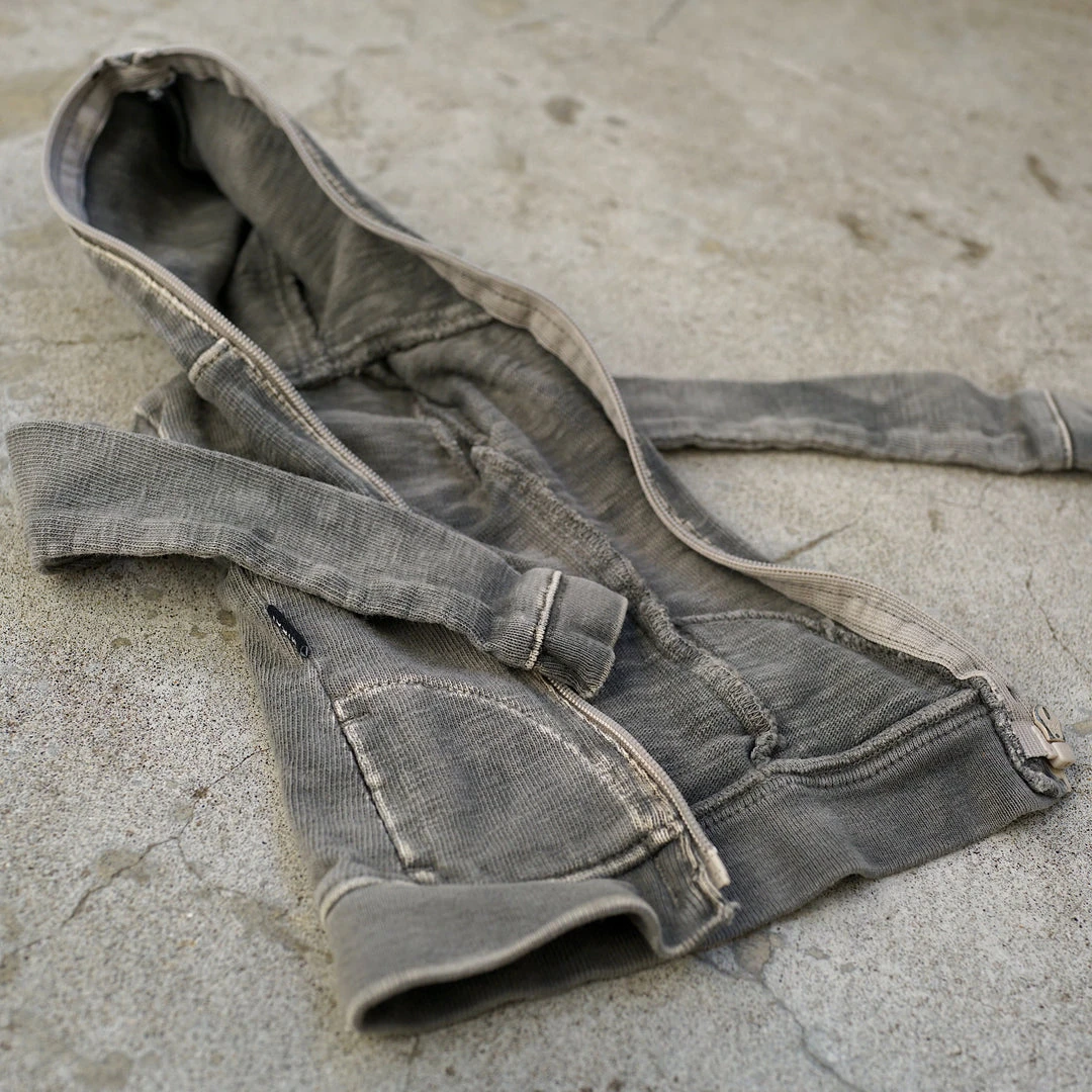 D2 Hooded Zip Cardigan (Ash Gray) 8 D2 Hooded Zip Cardigan (Ash Gray)