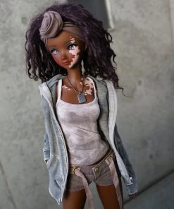 D2 Hooded Zip Cardigan (Ash Gray) 31 D2 Hooded Zip Cardigan (Ash Gray)