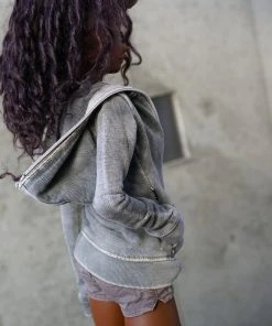 D2 Hooded Zip Cardigan (Ash Gray) 22 D2 Hooded Zip Cardigan (Ash Gray)