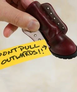 KL Lace Boots (Wine Red)