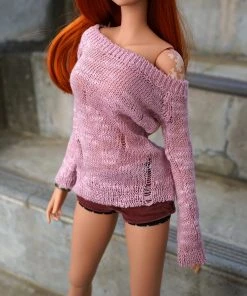 D2 Apparel Damage Knit Sweater