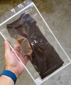 N2 Irregular Hem Sweater (Oak Brown)