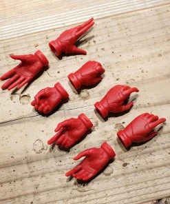 N3 Combat Gloves (Rebellion Rouge)