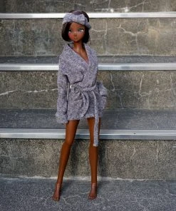 D2 Bathrobe And Head Towel Band Set Secret Stuff