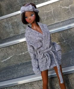 D2 Bathrobe And Head Towel Band Set Secret Stuff