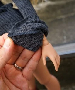 D2 Rib Knit Sweater (Ash Blue) Apparel