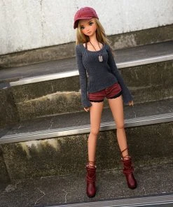 D2 Rib Knit Sweater (Ash Blue) Apparel