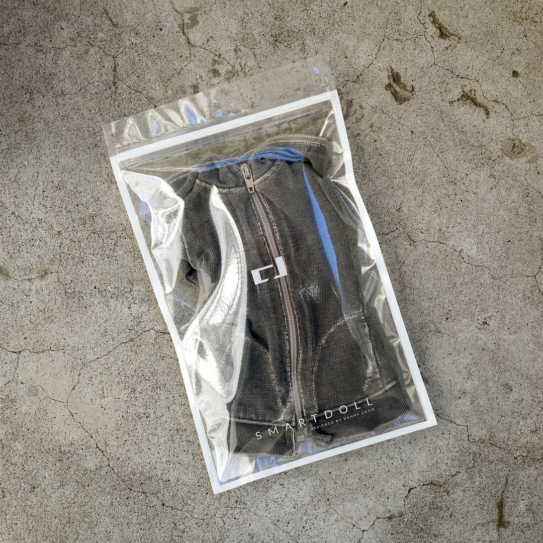 D2 Hooded Zip Cardigan (Ash Gray) 15 D2 Hooded Zip Cardigan (Ash Gray)