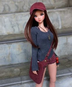 D2 Rib Knit Sweater (Ash Blue) Apparel