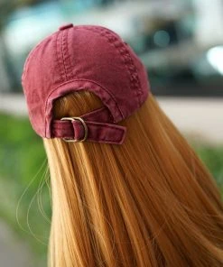 N2 Baseball Cap (Wine Red) 22 N2 Baseball Cap (Wine Red)