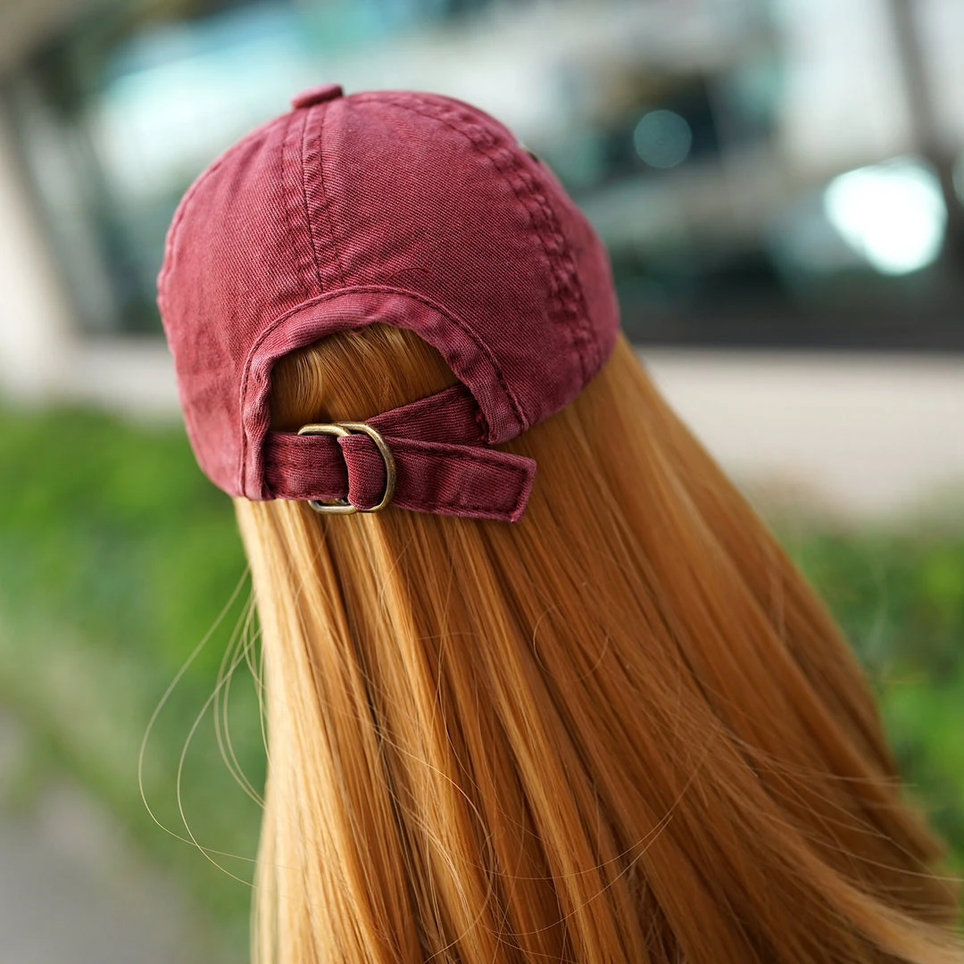 N2 Baseball Cap (Wine Red) 5 N2 Baseball Cap (Wine Red)