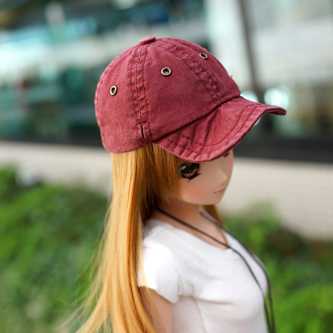 N2 Baseball Cap (Wine Red) 9 N2 Baseball Cap (Wine Red)