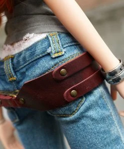 KL Double Belt (Wine Red)