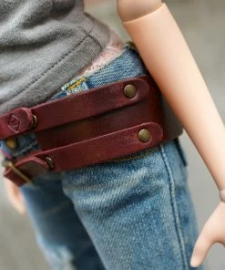 KL Double Belt (Wine Red)