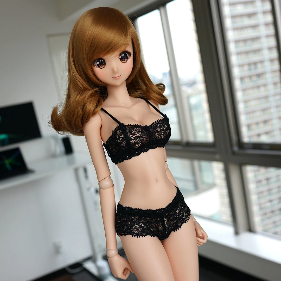 N2 Lace Sports Bra Set (Black) 3 N2 Lace Sports Bra Set (Black)