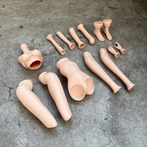 Smart Doll Store Chaos - Uncut Girls Body (Milk)