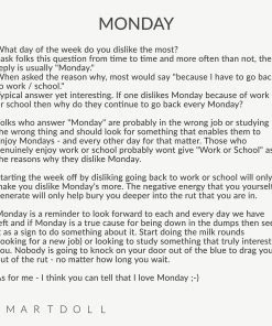 Culture Japan Secret Stuff Smart Doll - Monday (Cinnamon)